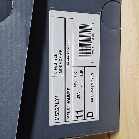 New Balance 327 Burgundy Maroon Orange Mens Shoe Sneaker MS327LY1 - Picture 11 of 11